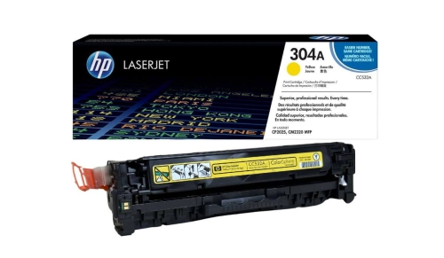 Toner HP 304A CC532A 2,8 tys. Y Oryginał no box