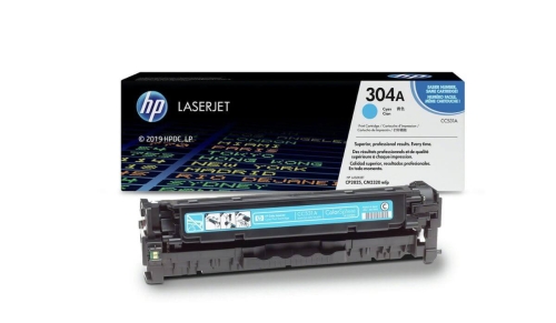 Toner HP 304A CC531A 2,8 tys. C Oryginał no box
