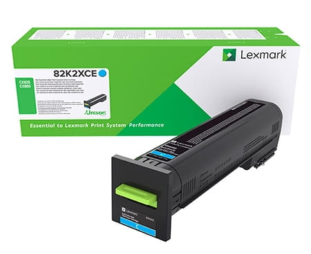 Toner Lexmark 82K2XCE 22 tys. C Oryginał eco box