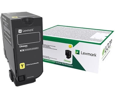 Toner Lexmark 74C2SYE 7 tys. Y  Oryginał