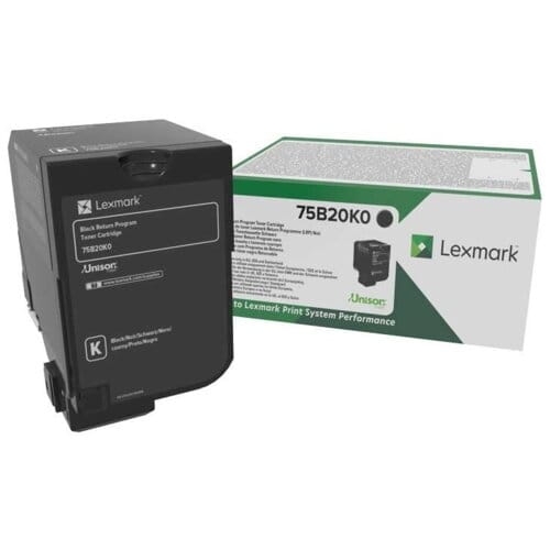 Toner Lexmark 74C2HKE 20 tys. K Oryginał no box
