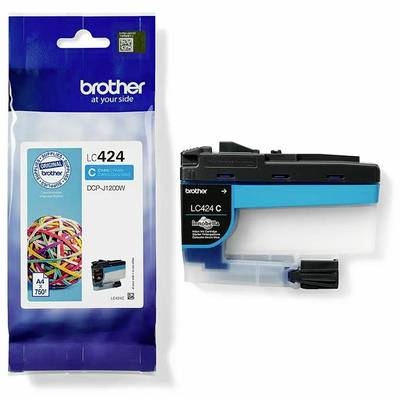 Tusz Brother LC-424 7,7ml C Oryginał no box