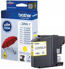 Tusz Brother LC-225XL 11,8 ml Y Oryginał no box