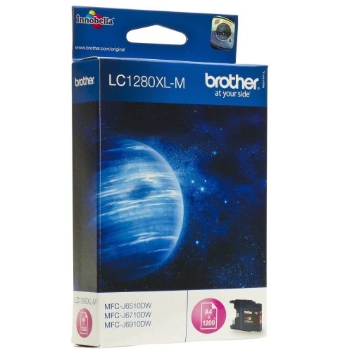 Tusz Brother LC-1280XL 13,3ml M Oryginał no box