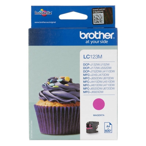 Tusz Brother LC-123 6,6ml M Oryginał no box