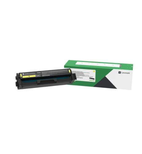Toner Lexmark C322 C3220Y0 1,5 tys. Y Oryginał no box 