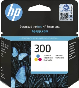 Tusz HP 300 CC643EE 4ml CMY Oryginał no box