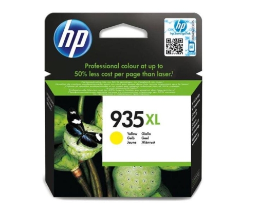 Tusz HP 935XL C2P26AE 9,5ml Y Oryginał 2024r.