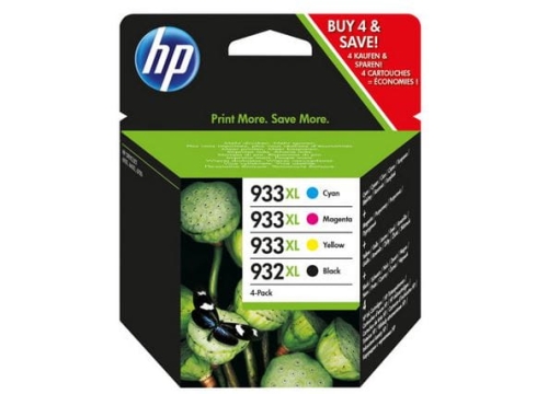 Tusz HP 932XL 1 x 22,5ml + 933XL 3 x 8,5ml C2P42AE CMYK Oryginał no box