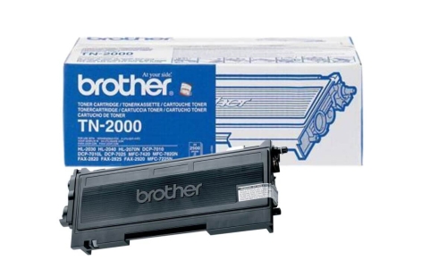 Toner Brother TN-2000 K 2,5 tys. K Oryginał
