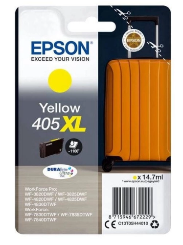 Tusz Epson 405XL C13T05H44010 14,7ml Y Oryginał no box