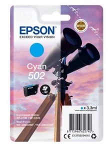 Tusz Epson 502 C13T02V24010 3,3ml C Oryginał no box