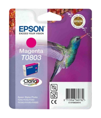 Tusz Epson T0803 C13T08034010 7,4ml M Oryginał no box