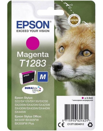 Tusz Epson T1283 C13T12834011 3,5ml M Oryginał no box