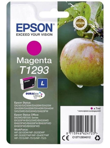 Tusz Epson T1293 C13T12934010 7ml M Oryginał no box
