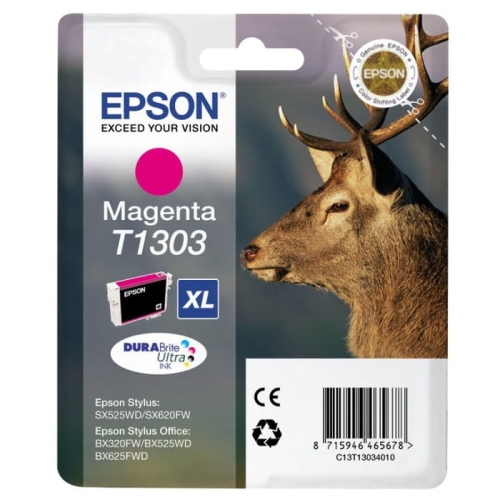Tusz Epson T1303XL C13T13034010 10,1ml M Oryginał no box