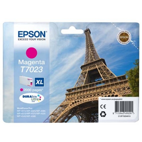 Tusz Epson T7023XL C13T70234010 21,3ml M Oryginał no box