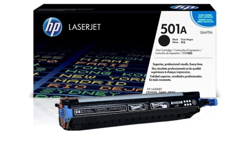 Toner HP 501A Q6470A 6 tys. K Oryginał no box