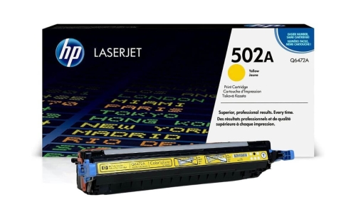 Toner HP 502A Q6472A 4 tys. Y Oryginał no box