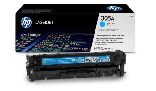 Toner HP 305A CE411A 2,6 tys. C Oryginał eco box