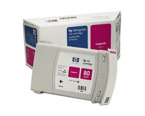 Tusz HP 80 C4847A 350ml M Oryginał no box