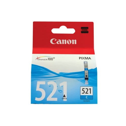 Tusz Canon CLI-521 2934B001 9ml C Oryginał no box