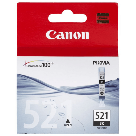 Tusz Canon CLI-521 2933B001 9ml K Oryginał no box