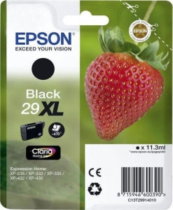 Tusz Epson 29XL C13T29914022 11,3ml K Oryginał no box