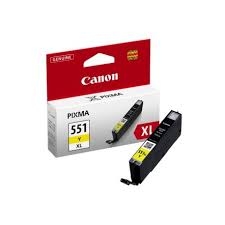 Tusz Canon CLI-551XL 6446B001 11ml Y Oryginał no box 
