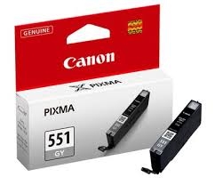 Tusz Canon CLI-551 6512B001 7ml GY Oryginał no box