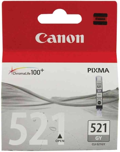Tusz Canon CLI-521 2937B001 9ml GY Oryginał no box