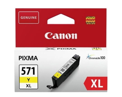 Tusz Canon CLI-571XL 0334C001 10,8ml Y Oryginał no box