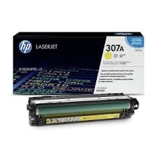 Toner HP 307A CE742A 7,3 tys. Y Oryginał no box