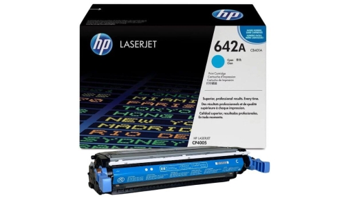 Toner HP 642A CB401A 7,5 tys. C Oryginał no box