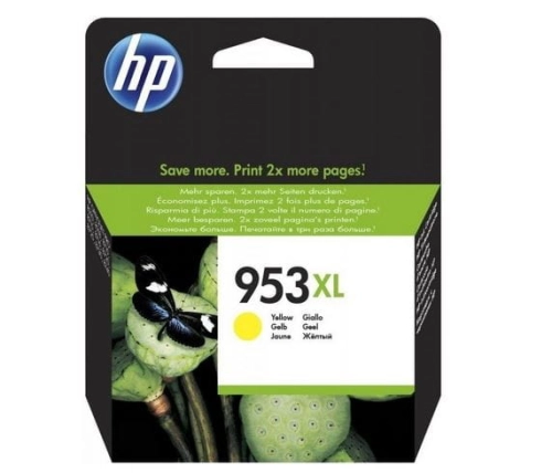 Tusz HP 953XL F6U18AE 20ml Y Oryginał 2024r.