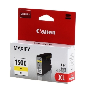 Tusz Canon PGI-1500XL 9195B001 12ml Y Oryginał no box