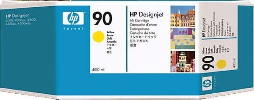 Tusz HP 90 C5065A 400ml Y Oryginał no box