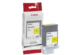 Tusz Canon PFI-107 6708B001 130ml Y Oryginał 
