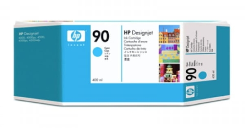 Tusz HP 90 C5061A 400ml C Oryginał no box