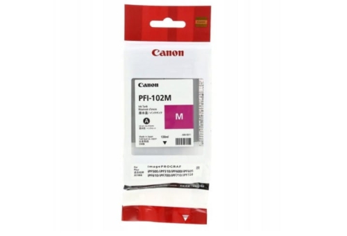 Tusz Canon PFI-102 0897B001 130ml M Oryginał 