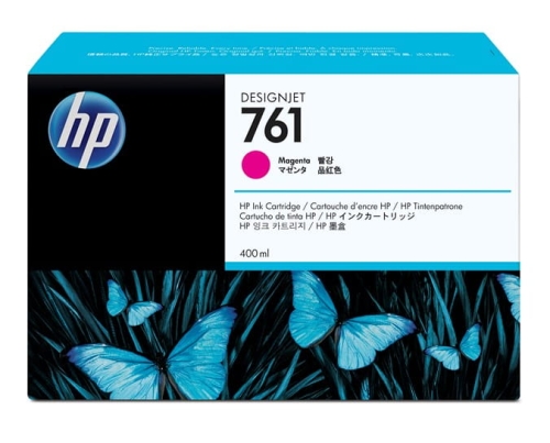 Tusz HP 761 CM993A 400ml M Oryginał 2025r.