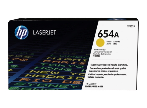 Toner HP 654A CF332A 15 tys. Y Oryginał no box