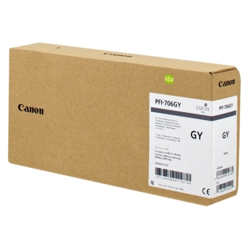 Tusz Canon PFI-706 6691B001 700ml GY Oryginał