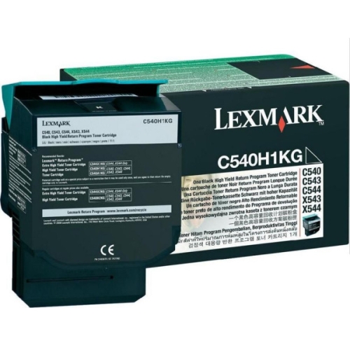 Toner Lexmark C540 C540H1KG 2,5 tys. K Oryginał