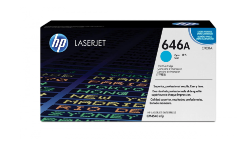 Toner HP 646A CF031A 12,5 tys. C Oryginał