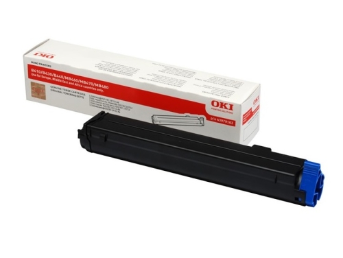 Toner OKI B410 43979102 3,5 tys. K Oryginał open box
