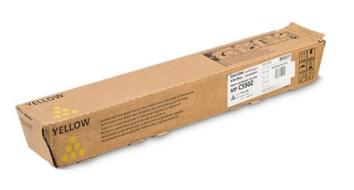 Toner Ricoh MP C5502 841684 / 841756 / 842021 22,5 tys. Y Oryginał