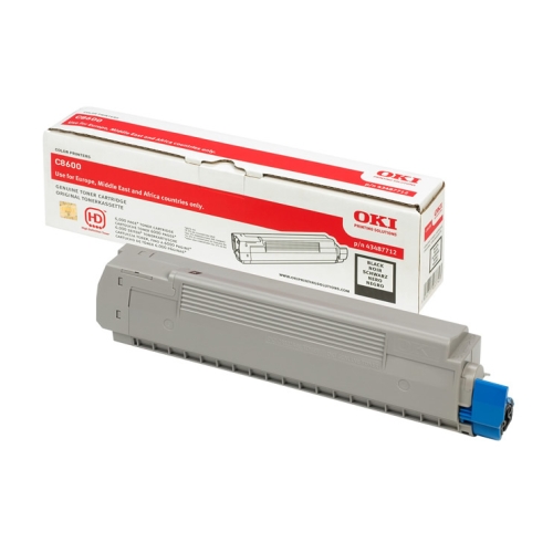 Toner OKI C8600 43487712 6 tys. K Oryginał pudełko zastępcze