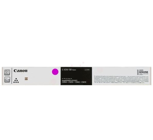 Toner Canon C-EXV 58L 3768C002 26 tys. M  Oryginał 80-100%