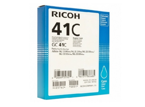 Tusz Ricoh GC-41 405762 C Oryginał 